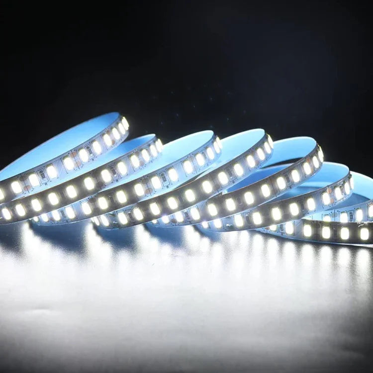 1م لوحة عارية 5730 SMD LED إضاءة بيضاء لحبل إضاءة كمبيوتر، تيار مستمر 12 فولت، 5730 SMD LED