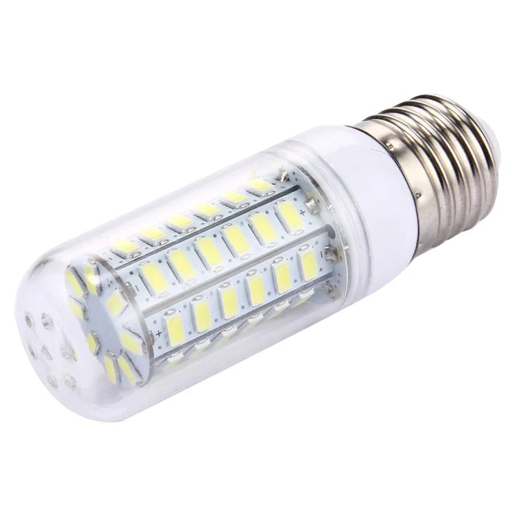 مصباح LED 56 قطعة SMD 5730، تيار متردد 220 فولت، 5 واط ضوء أبيض 220 فولت، 5 واط ضوء أبيض دافئ 220 فولت