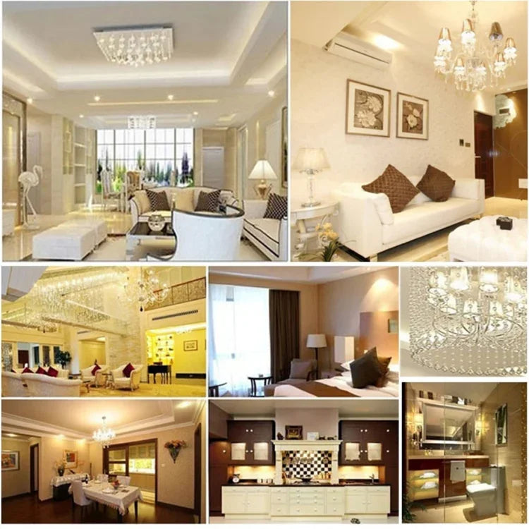 مصباح LED 56 قطعة SMD 5730، تيار متردد 220 فولت، 5 واط ضوء أبيض 220 فولت، 5 واط ضوء أبيض دافئ 220 فولت