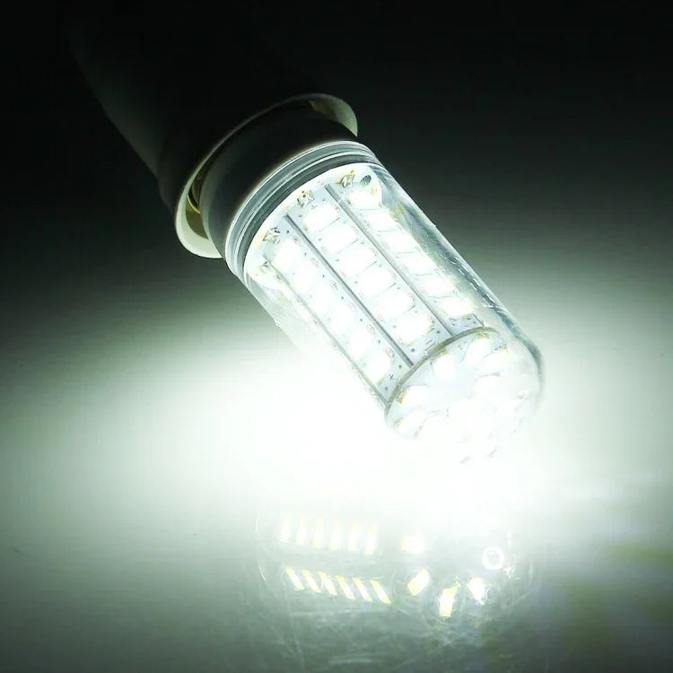 مصباح LED 56 قطعة SMD 5730، تيار متردد 220 فولت، 5 واط ضوء أبيض 220 فولت، 5 واط ضوء أبيض دافئ 220 فولت