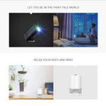 جهاز عرض ليزر RGB محمول Blinblin Major 1 بقوة 6 واط مع مكبر صوت ستيريو بلوتوث