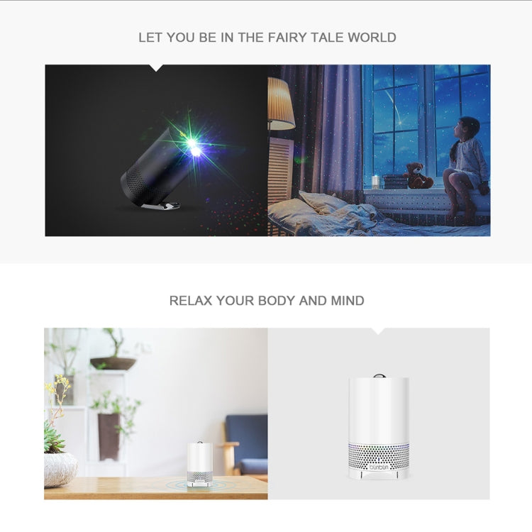 جهاز عرض ليزر RGB محمول Blinblin Major 1 بقوة 6 واط مع مكبر صوت ستيريو بلوتوث