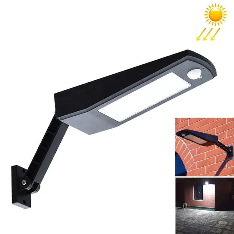 48 مصباح LED SMD 2835 900 لومن مع تعديل زاوية توفير الطاقة مع لوحة شمسية 5 فولت 3.2 واط، 6.8 واط 48 LED