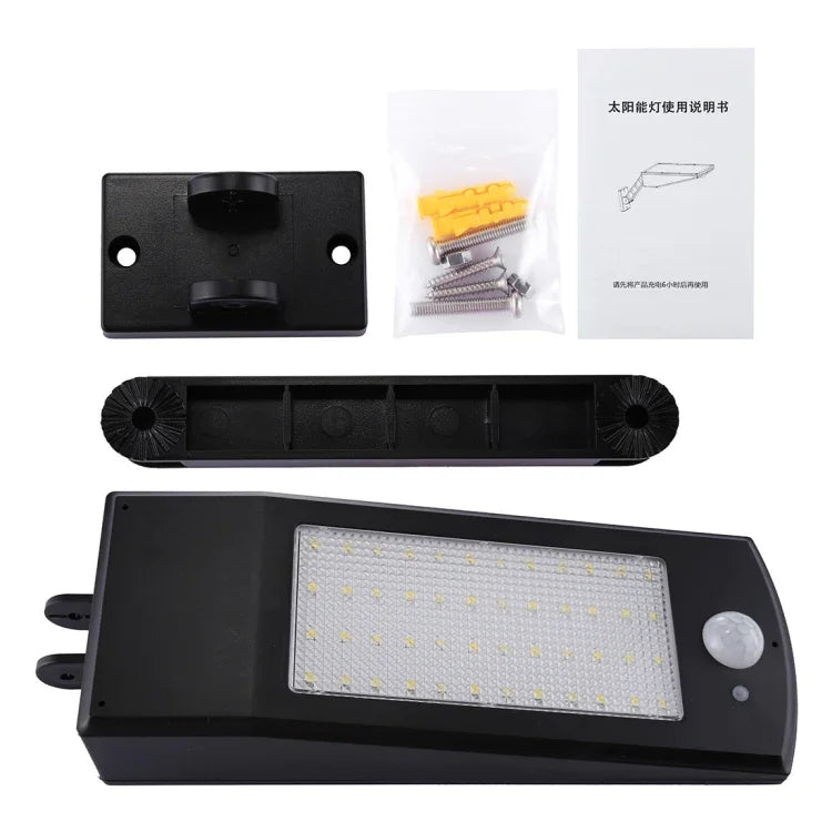 48 مصباح LED SMD 2835 900 لومن مع تعديل زاوية توفير الطاقة مع لوحة شمسية 5 فولت 3.2 واط، 6.8 واط 48 LED