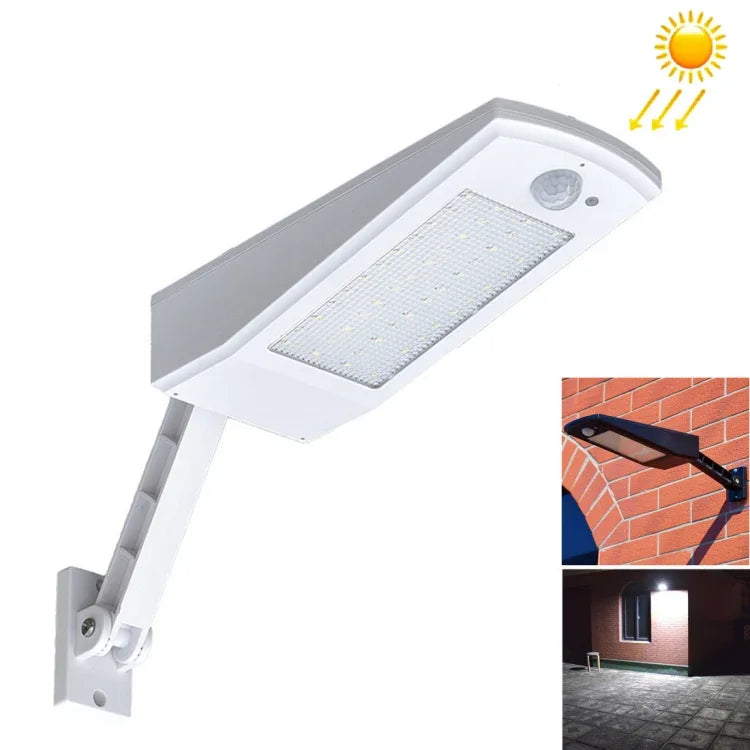48 مصباح LED SMD 2835 900 لومن مع تعديل زاوية توفير الطاقة مع لوحة شمسية 5 فولت 3.2 واط، 6.8 واط 48 LED
