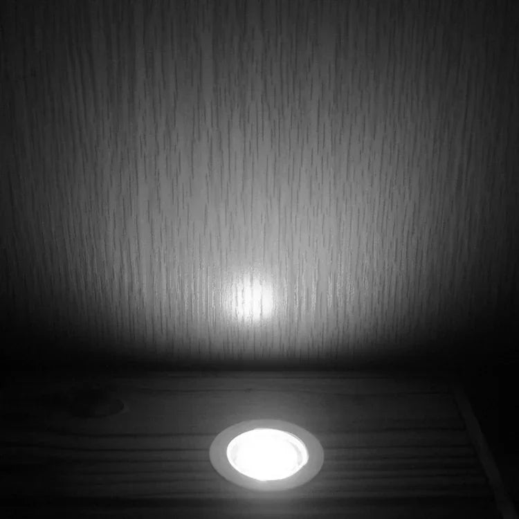 مصباح أرضي LED SMD 2835 500-600 لومن 4000-4500 كلفن ضوء سطح مدفون، حجم الفتحة: 30x22 مم