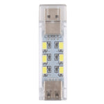 12 LEDs Double Sided Stackable USB Light