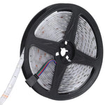 5م 150 مصباح LED SMD 5050 شريط إضاءة RGB مقاوم للماء IP65 مع بلوتوث وجهاز تحكم عن بعد بـ 24 مفتاح، قابس الاتحاد الأوروبي، 5م 150 مصباح LED IP65