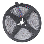 5م 150 مصباح LED SMD 5050 شريط إضاءة RGB مقاوم للماء IP65 مع بلوتوث وجهاز تحكم عن بعد بـ 24 مفتاح، قابس الاتحاد الأوروبي، 5م 150 مصباح LED IP65