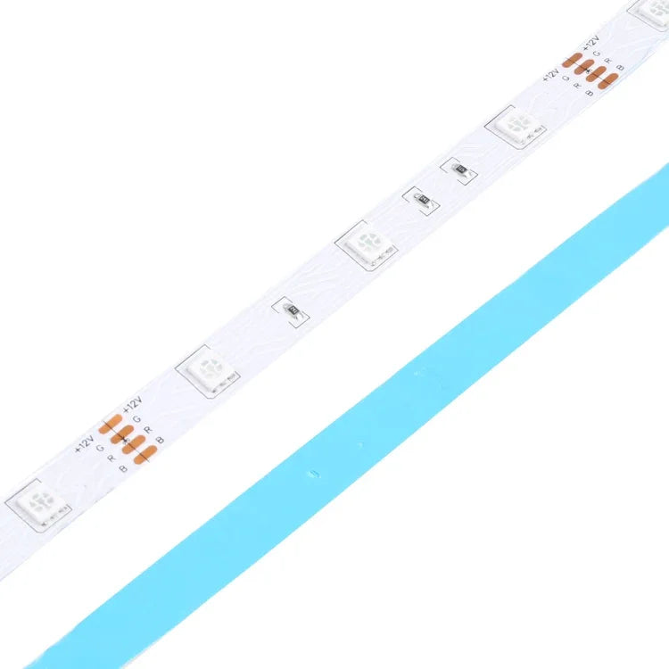 شريط إضاءة RGB مقاوم للماء IP44 بطول 10 م و300 LED SMD 5050 مع جهاز تحكم عن بعد بـ 24 مفتاح، قابس الاتحاد الأوروبي، 10 م 300 LED IP44