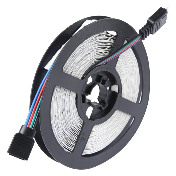شريط إضاءة LED RGB 2030 SMD بطول 5 م بدون لوحة، 12 فولت، 2030 SMD RGB LED 5 م بدون لوحة