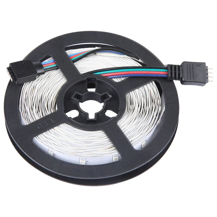 شريط إضاءة LED RGB 2030 SMD بطول 5 م بدون لوحة، 12 فولت، 2030 SMD RGB LED 5 م بدون لوحة
