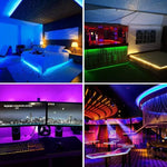 شريط إضاءة LED RGB 2030 SMD بطول 5 م بدون لوحة، 12 فولت، 2030 SMD RGB LED 5 م بدون لوحة