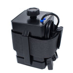 صندوق بطارية مقاوم للماء IPX7 بثلاثة أقسام 18650/26650 مع رأس دائري 12 فولت وموصل USB 5 فولت، لا يشمل البطارية، 12 فولت