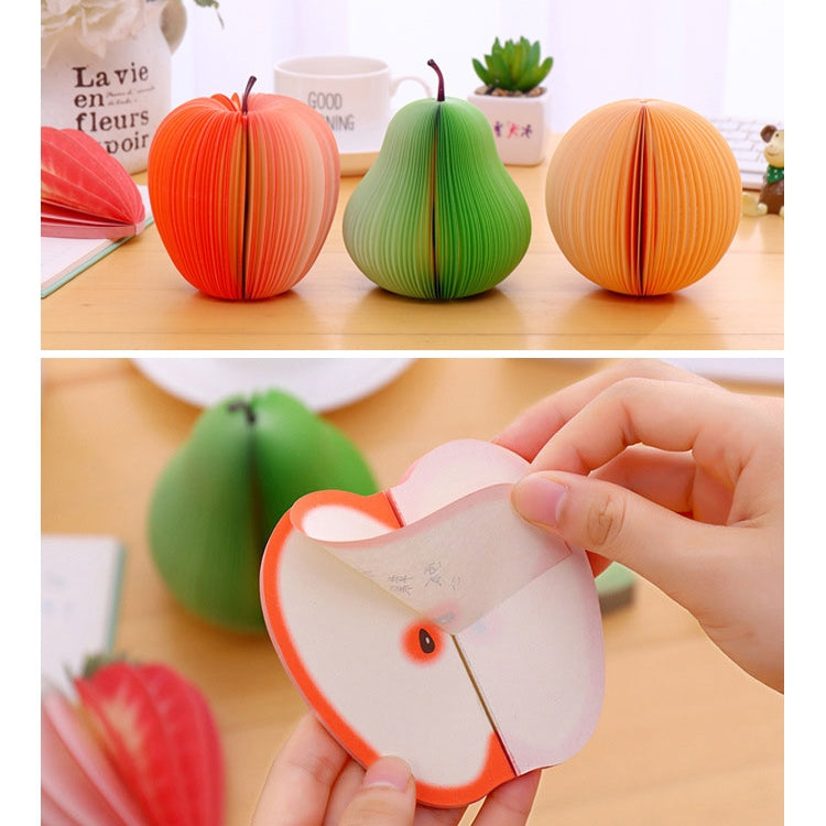 Fruit Notes Stickers, Watermelon, Peaches, Pear