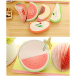 Fruit Notes Stickers, Watermelon, Peaches, Pear
