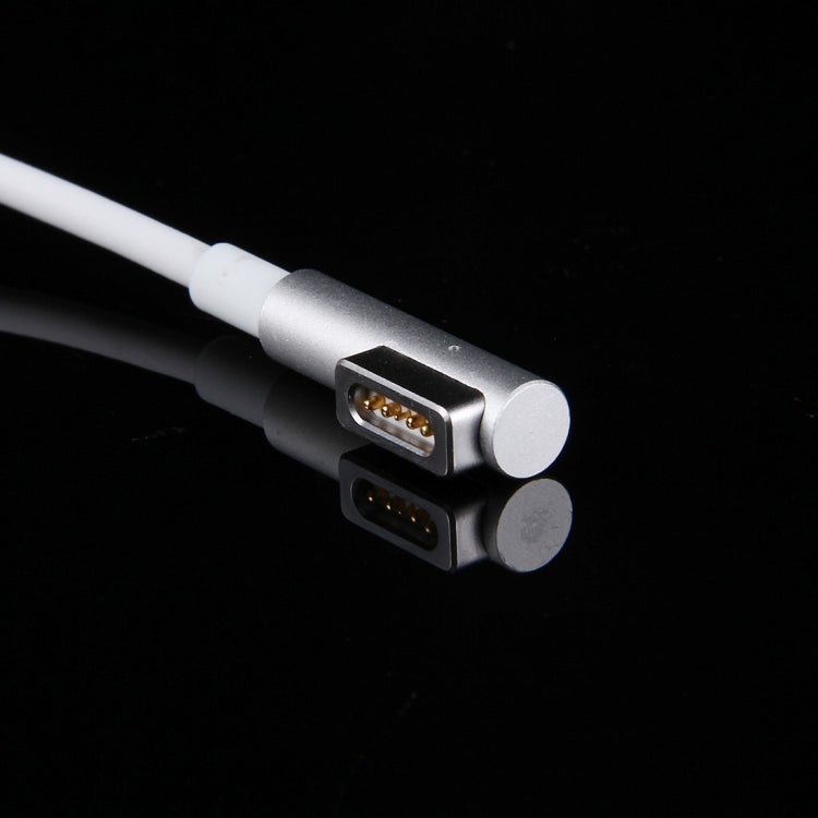 شاحن طاقة MagSafe 1 بقوة 85 واط، 18.5 فولت 4.6 أمبير، 5 دبابيس، تصميم L، لجهاز Apple Macbook A1222 / A1290/ A1343، الطول: 1.7 متر، قابس الاتحاد الأوروبي