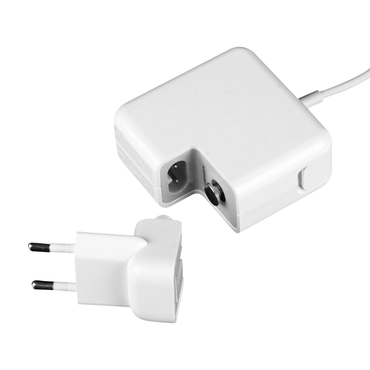 شاحن طاقة MagSafe 1 بقوة 45 واط، 14.5 فولت 3.1 أمبير، 5 دبابيس، تصميم L، لجهاز Apple Macbook A1244 / A1237 / A1369 / A1370 / A1374 / A1304، الطول: 1.7 متر، قابس الاتحاد الأوروبي