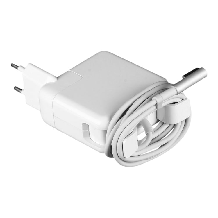 شاحن طاقة MagSafe 1 بقوة 45 واط، 14.5 فولت 3.1 أمبير، 5 دبابيس، تصميم L، لجهاز Apple Macbook A1244 / A1237 / A1369 / A1370 / A1374 / A1304، الطول: 1.7 متر، قابس الاتحاد الأوروبي