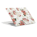 غطاء حماية بلاستيكي مزخرف بنمط الوردة الصينية لجهاز Macbook Pro الجديد 2016 بحجم 15.4 بوصة A1707