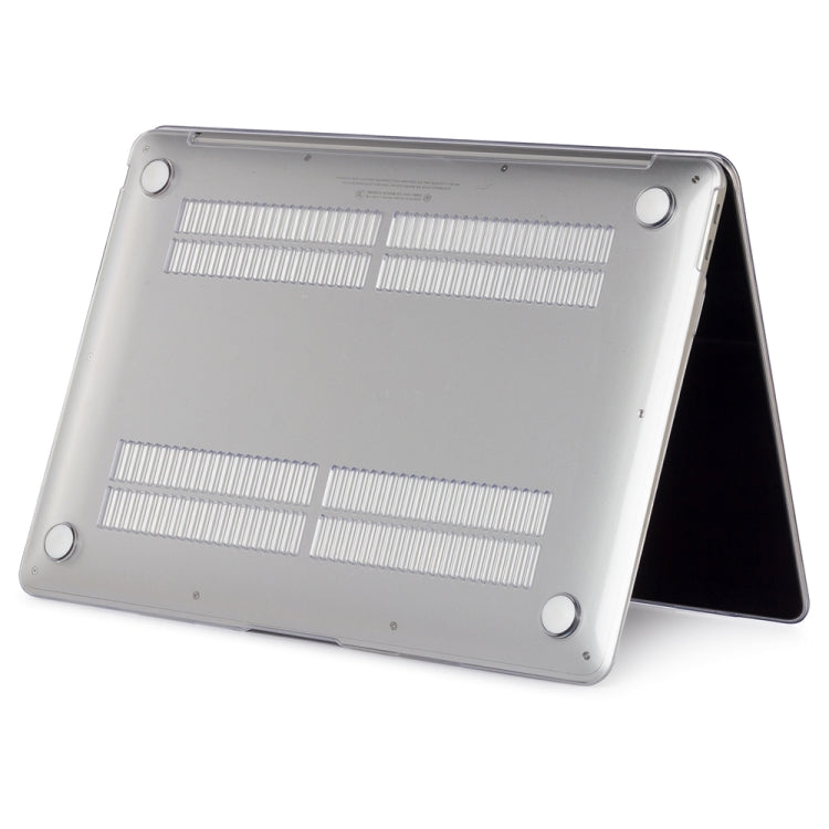 غطاء حماية كريستالي لجهاز MacBook Air 13.3 بوصة A1932 2018 و A2179 2020 و A2337