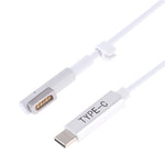 كابل شحن 5 دبابيس MagSafe 1 (على شكل L) إلى USB-C / Type-C بقوة 45W / 60W / 65W، MagSafe 1 بقوة 45W / 60W / 65W