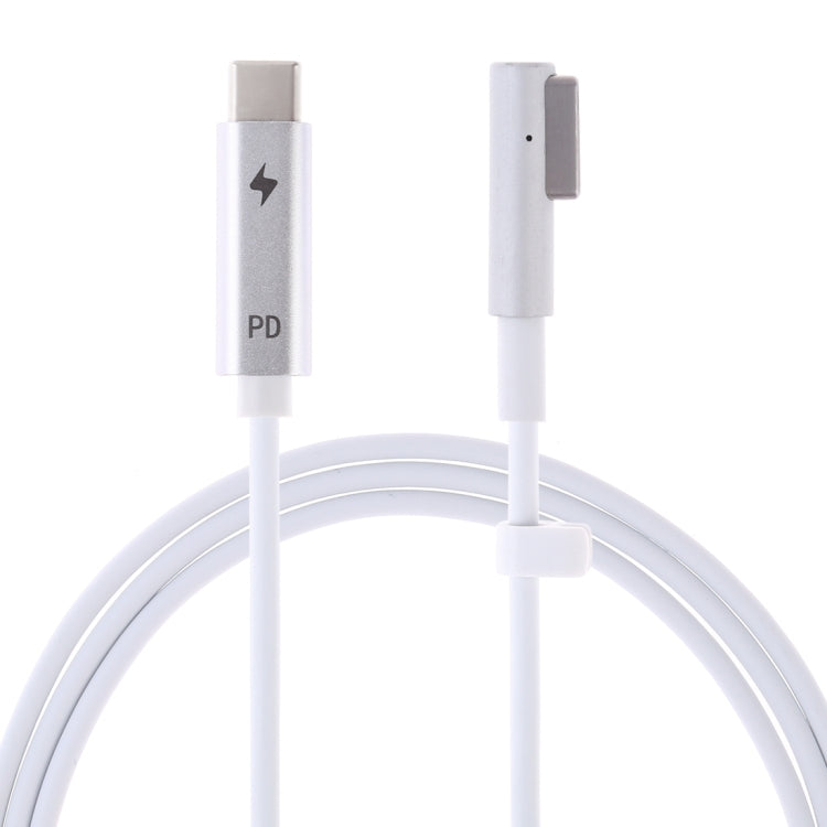 كابل شحن 5 دبابيس MagSafe 1 (على شكل L) إلى USB-C / Type-C بقوة 45W / 60W / 65W، MagSafe 1 بقوة 45W / 60W / 65W