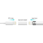 محول شحن محمول لـ Apple Pencil، 8 دبابيس