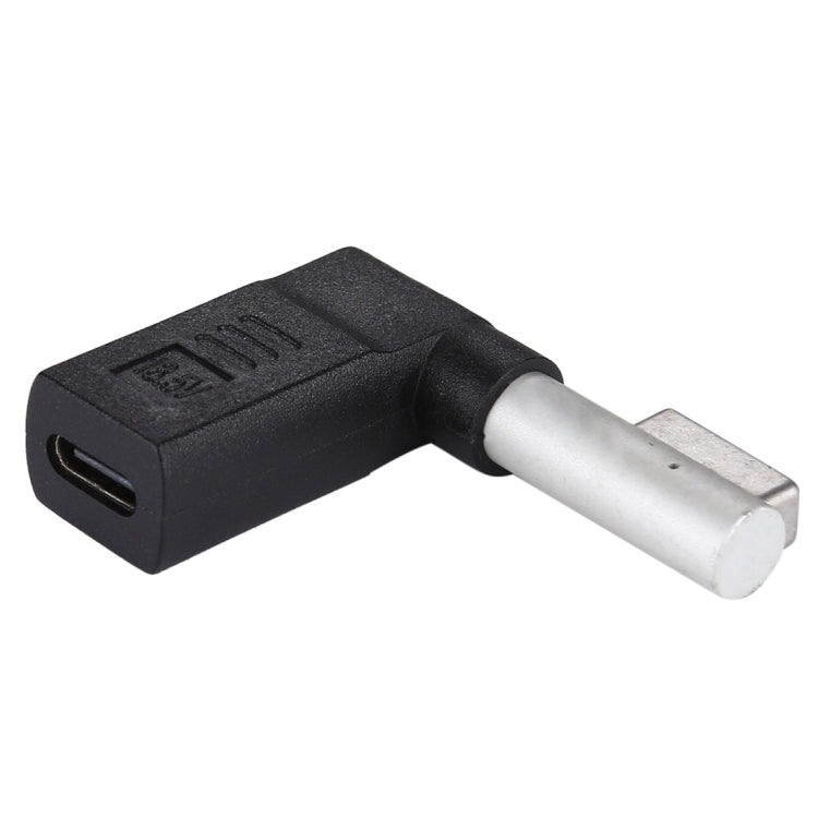 محول شحن أنثى USB-C / Type-C إلى ذكر 5 دبابيس MagSafe 1 (على شكل L)، Type-C إلى MagSafe 1