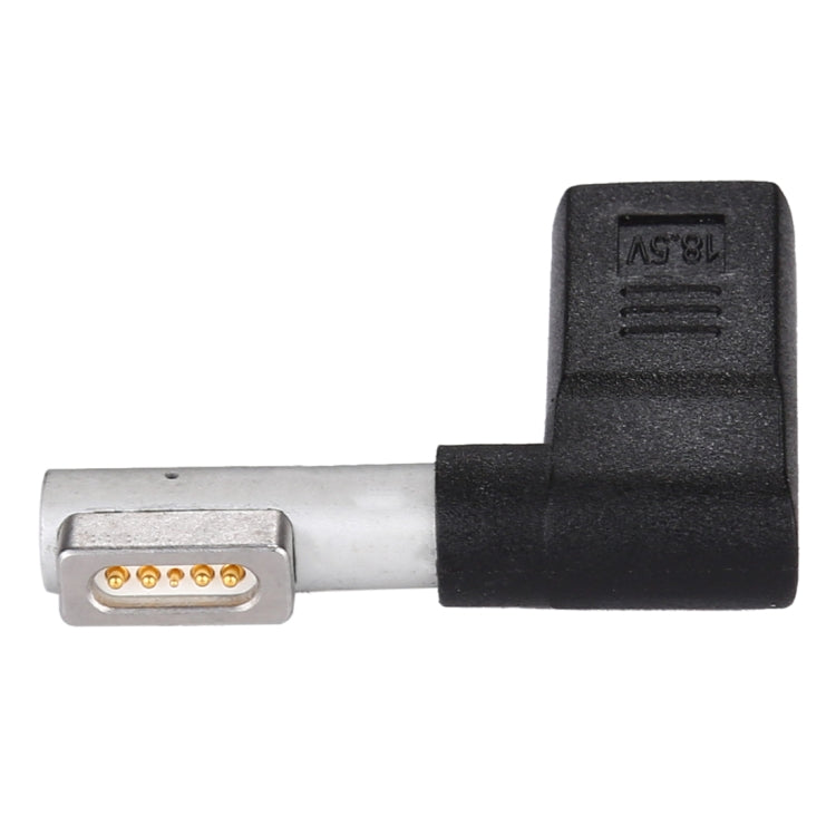 محول شحن أنثى USB-C / Type-C إلى ذكر 5 دبابيس MagSafe 1 (على شكل L)، Type-C إلى MagSafe 1