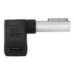 محول شحن أنثى USB-C / Type-C إلى ذكر 5 دبابيس MagSafe 1 (على شكل L)، Type-C إلى MagSafe 1