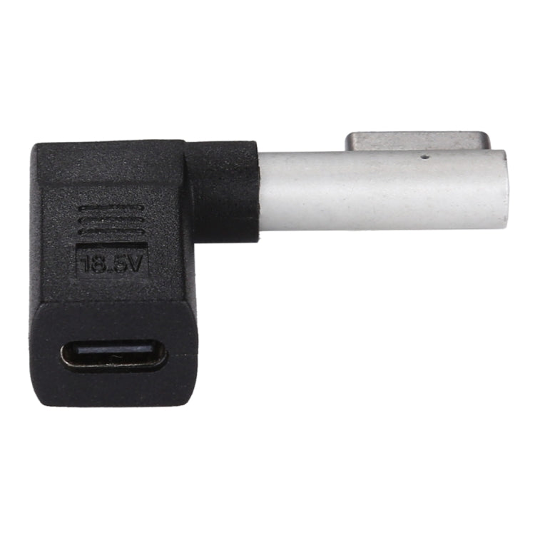 محول شحن أنثى USB-C / Type-C إلى ذكر 5 دبابيس MagSafe 1 (على شكل L)، Type-C إلى MagSafe 1