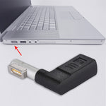 محول شحن أنثى USB-C / Type-C إلى ذكر 5 دبابيس MagSafe 1 (على شكل L)، Type-C إلى MagSafe 1