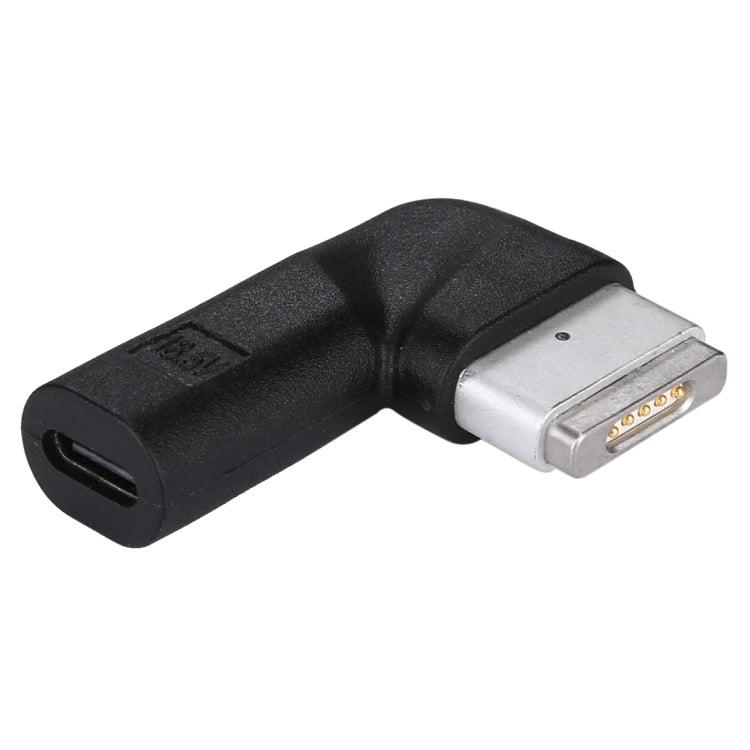 محول شحن أنثى USB-C / Type-C إلى ذكر 5 دبابيس MagSafe 2 (على شكل T)، Type-C إلى MagSafe 2