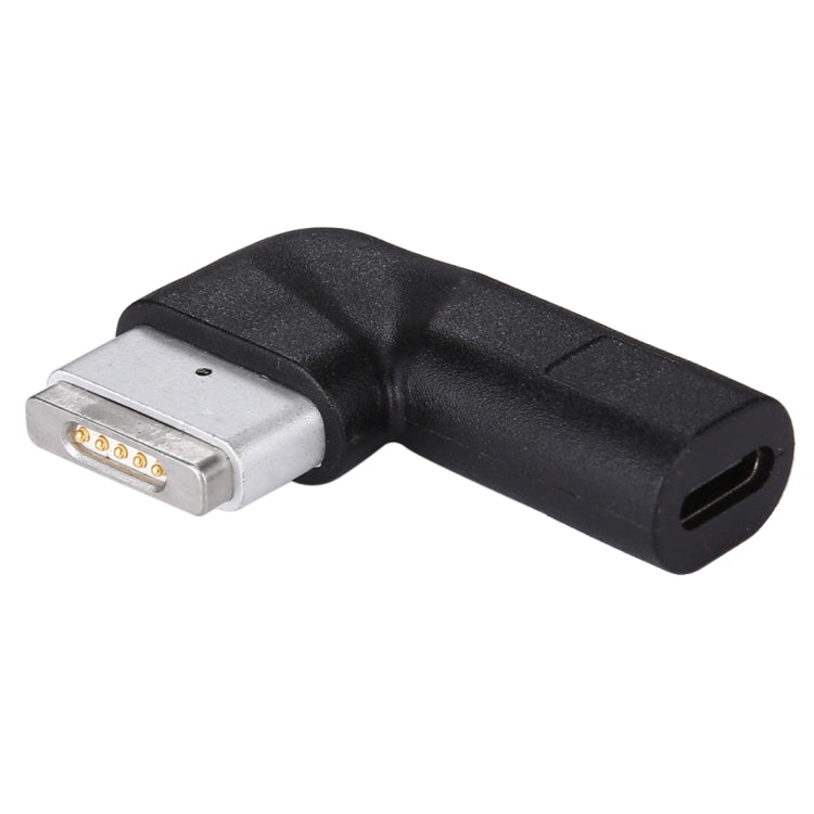 محول شحن أنثى USB-C / Type-C إلى ذكر 5 دبابيس MagSafe 2 (على شكل T)، Type-C إلى MagSafe 2