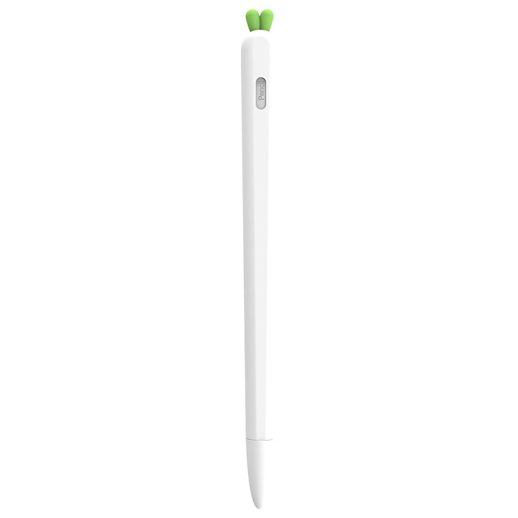 غطاء حماية سيليكون على شكل جزرة لقلم Apple Pencil 2 من LOVE MEI، لقلم Apple Pencil 2
