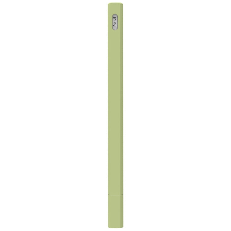 LOVE MEI غطاء حماية سيليكون لقلم Apple Pencil 2 على شكل مثلث، لقلم Apple Pencil 2