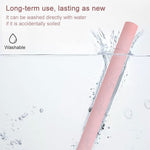 LOVE MEI غطاء حماية سيليكون لقلم Apple Pencil 2 على شكل مثلث، لقلم Apple Pencil 2