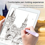 LOVE MEI غطاء حماية سيليكون لقلم Apple Pencil 2 بتصميم خطوط، لقلم Apple Pencil 2