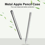 غطاء حماية معدني غير لامع مقاوم للانزلاق لقلم اللمس Apple Pencil 1، لـ Apple Pencil 1