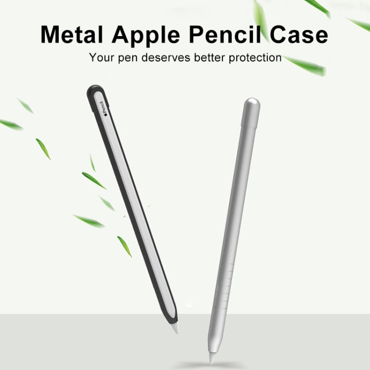 غطاء حماية معدني غير لامع مقاوم للانزلاق لقلم اللمس Apple Pencil 1، لـ Apple Pencil 1