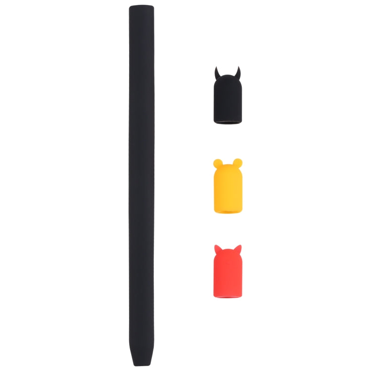 غطاء حماية سيليكون كرتوني على شكل حيوان لقلم اللمس 4 في 1 لـ Apple Pencil 1، لـ Apple Pencil 1