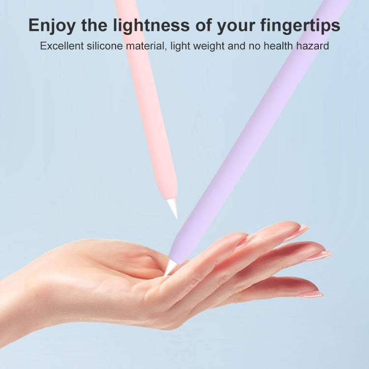غطاء حماية سيليكون كرتوني على شكل حيوان لقلم اللمس 4 في 1 لـ Apple Pencil 1، لـ Apple Pencil 1