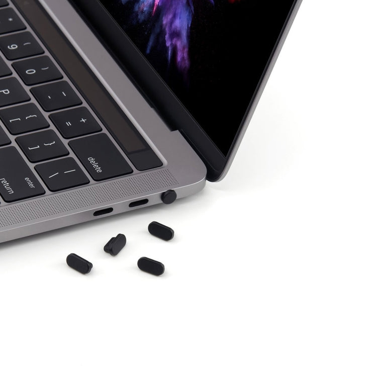 5 في 1 سدادات مقاومة للغبار لمنفذ الشحن لأجهزة MacBook 12 بوصة / MacBook Pro 13.3 / 15.4 بوصة (2016/2017) من ENKAY