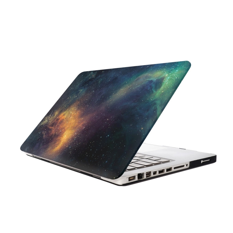 غطاء حماية بلاستيكي بنقوش سماء مرصعة بالنجوم لجهاز MacBook Pro 13.3 بوصة