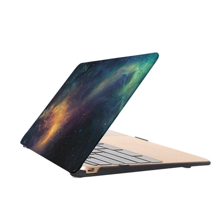 غطاء حماية بلاستيكي بنقوش سماء مرصعة بالنجوم لجهاز MacBook Pro Retina 12 بوصة