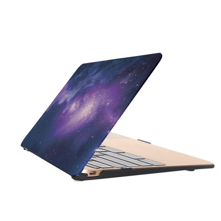 غطاء حماية بلاستيكي بنقوش سماء مرصعة بالنجوم لجهاز MacBook Pro Retina 12 بوصة