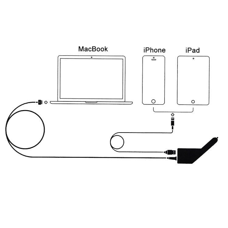 شاحن سيارة MagSafe 2 بقوة 45 واط 14.85 فولت 3.05 أمبير، 5 دبابيس على شكل T مع منفذ USB واحد لأجهزة Apple MacBook A1466 / A1436 / A1465 / A1435 / MD224 / MD231 / MD761 / MD711، الطول: 1.7 متر، 45 واط 14.85 فولت 3.05 أمبير