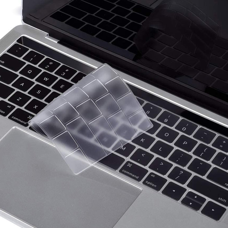 غطاء حماية لوحة مفاتيح TPU من ENKAY لجهاز MacBook Pro 13.3 بوصة بدون Touch Bar A1708 / MacBook 12 2015 A1534، إصدار أوروبا، لجهاز MacBook Pro 2016