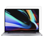 2 قطعة فيلم حماية شاشة زجاج مقسى بصلابة 9H لجهاز MacBook Pro 16 بوصة، 2 قطعة